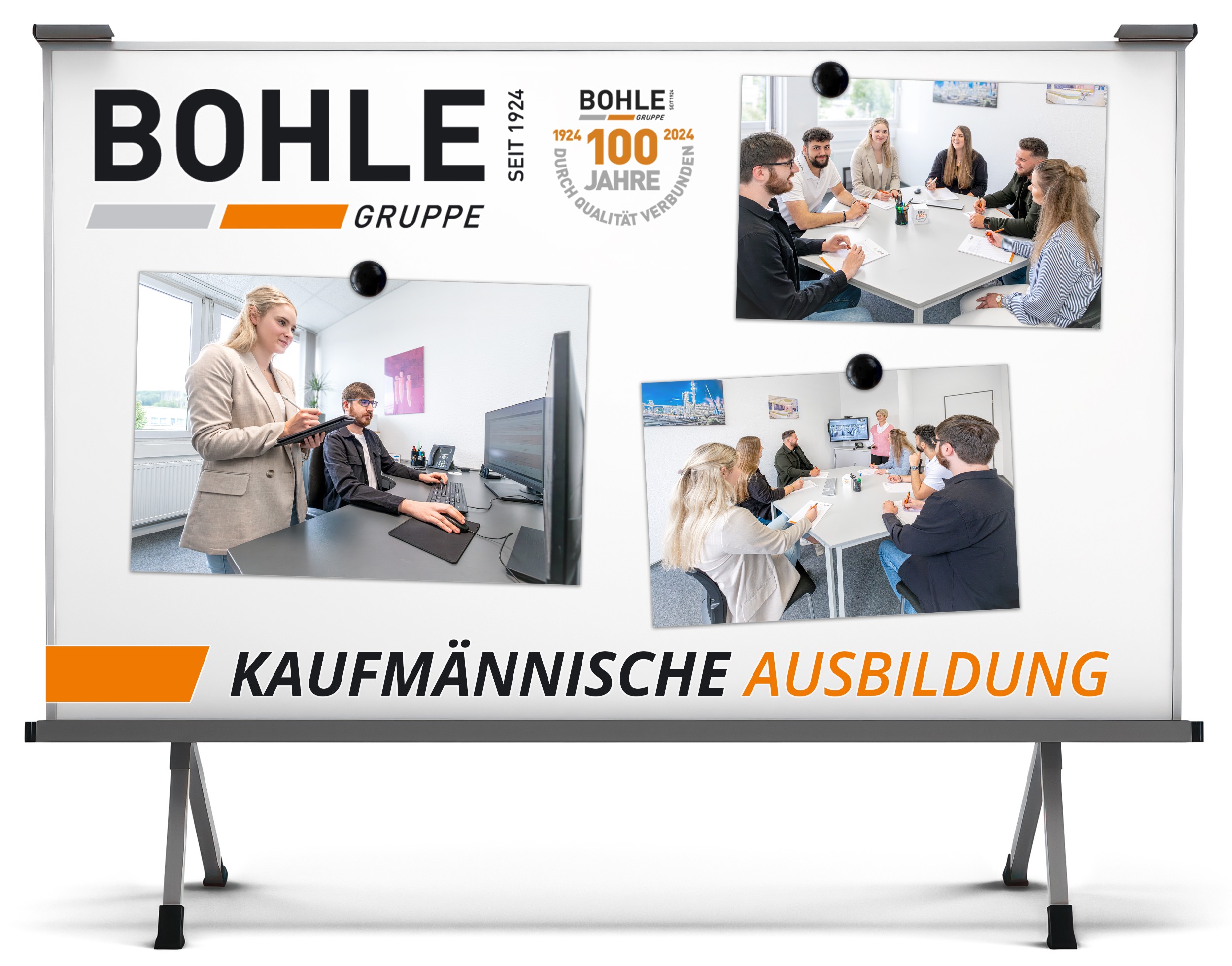 Collage Ausbildung gewerblich